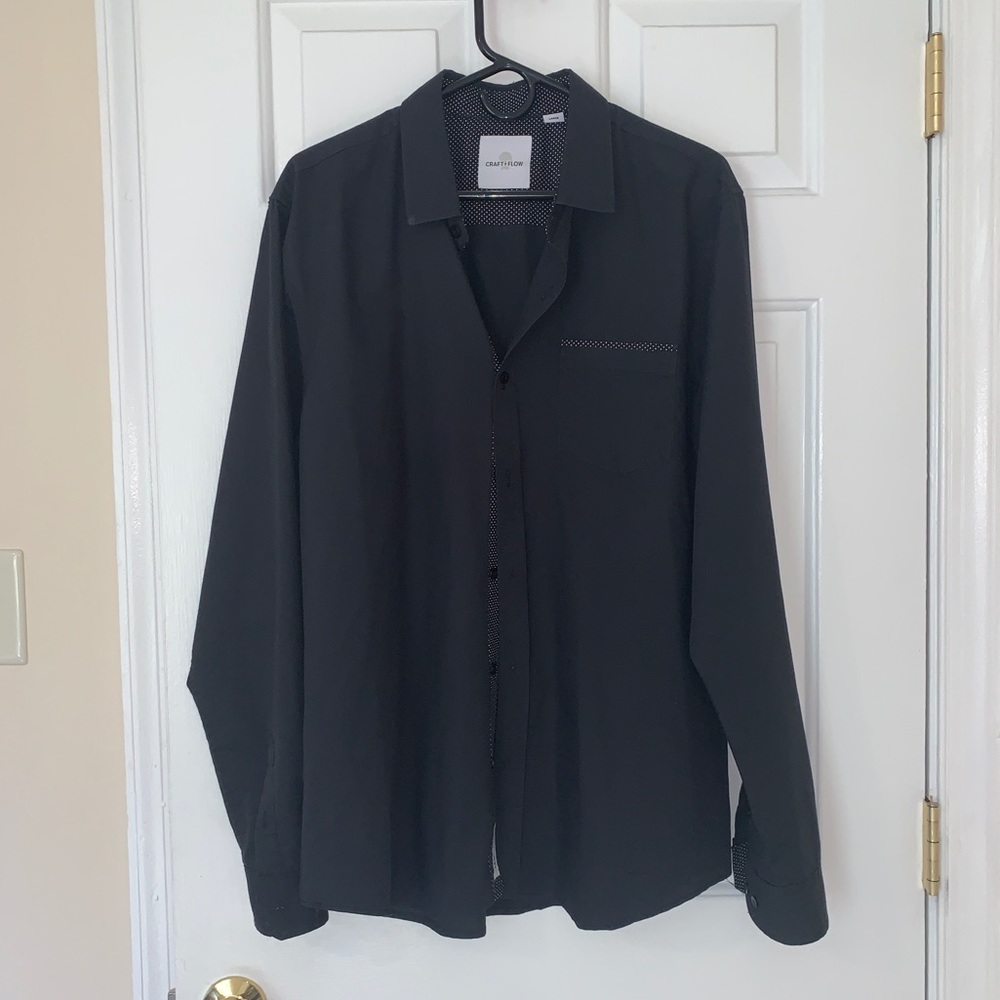 Craft + Flow Men’s Dress Shirt L